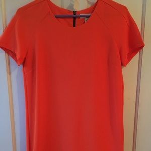 Bright mid length dress